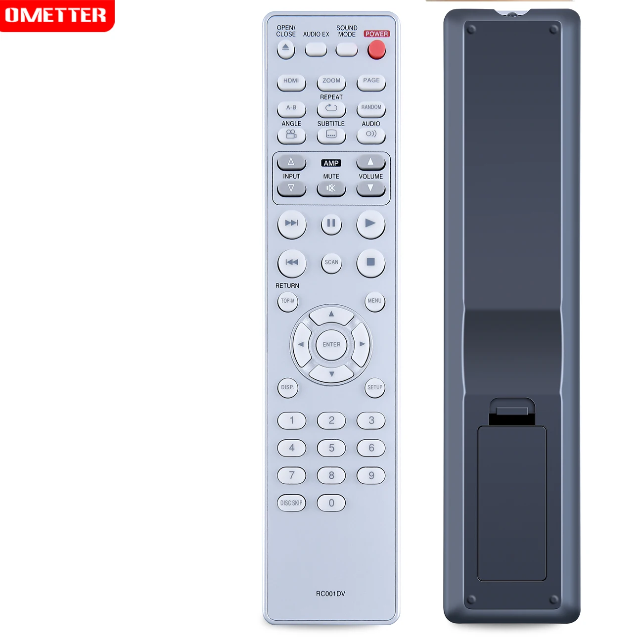 RC001DV สำหรับ Marantz DVD รีโมทคอนโทรล DV7010 DV4003 DV7001 DV9500 9600