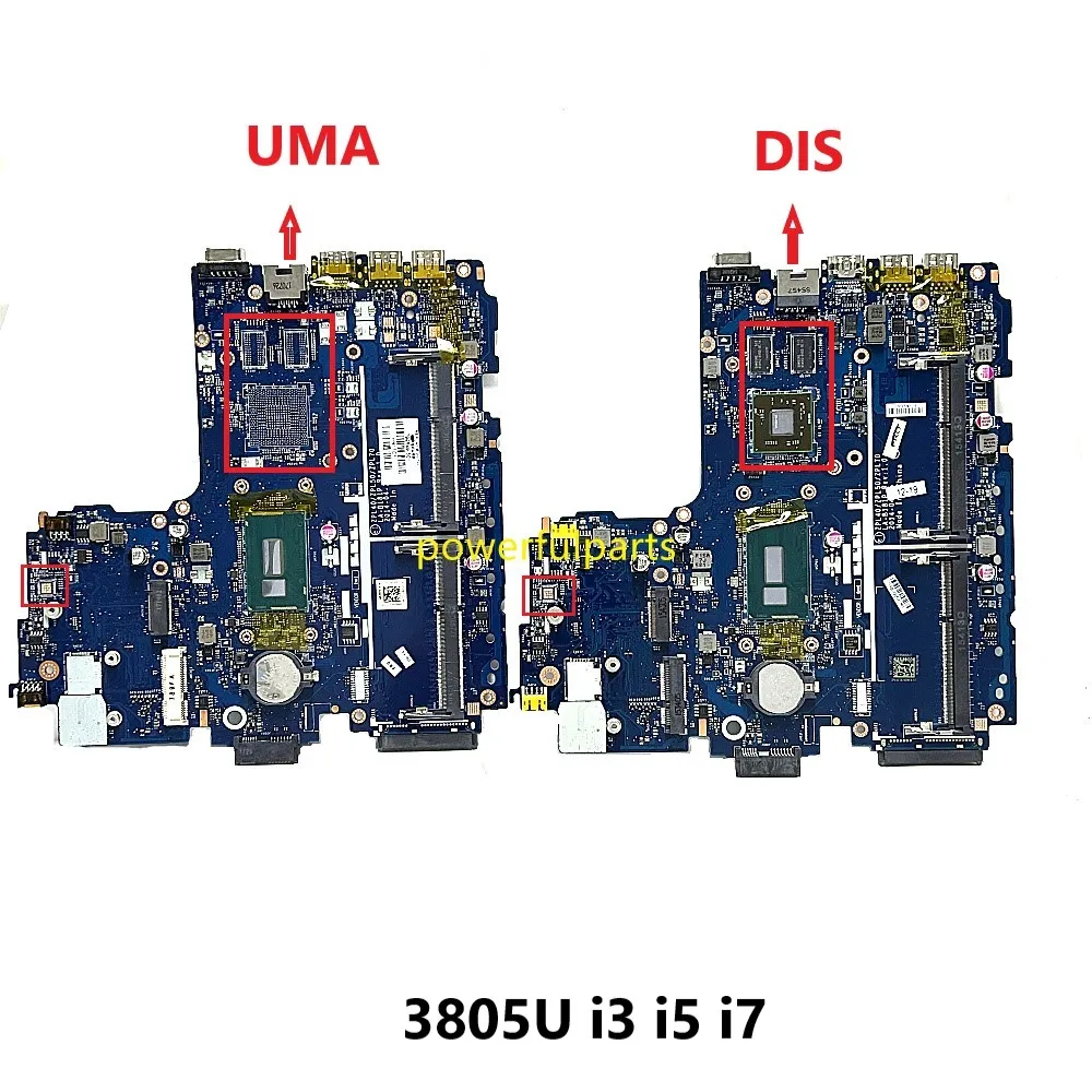 For Hp Probook 440 450 G2 Motherboard LA-B181P 3805U i3 i5 i7 Support EDP Screen 799549-601 799560-601 768146-601 768148-601