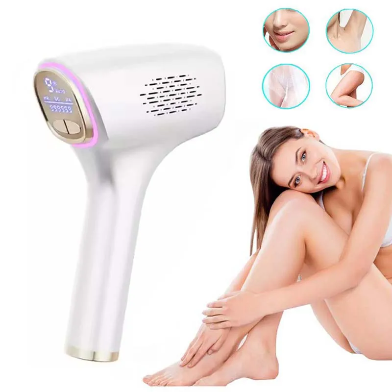 Meilleures ventes - Appareil d'épilation au laser IPL indolore - Machine d'épilation permanente pour salon, soins de beauté à domicile