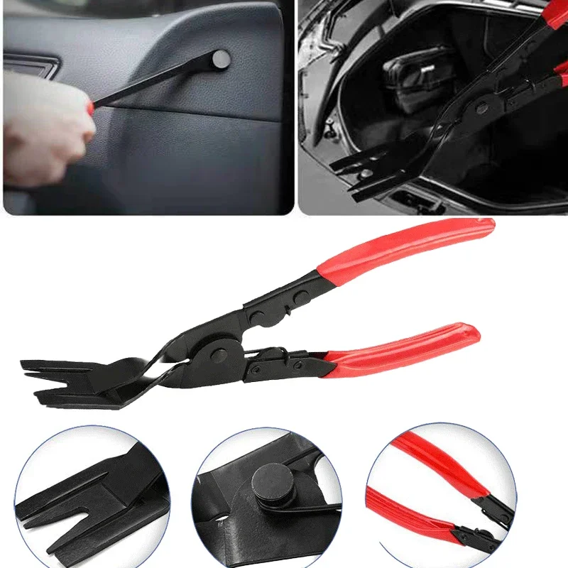 

Plastic Light Opener Depress Remover Car Removal Pliers Van Door Panel Fascia Dash Car Radio Removal Tool