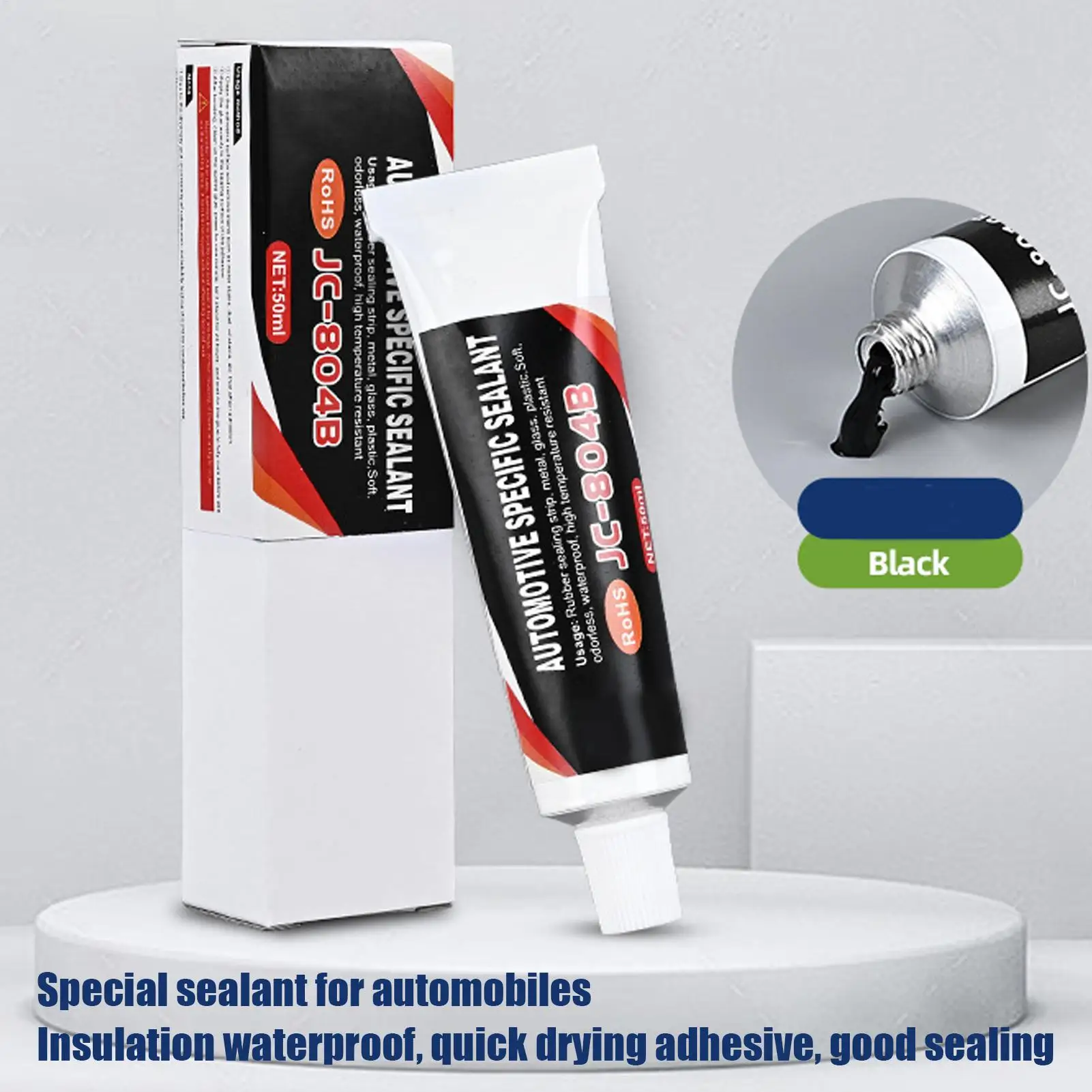 Car Door Sealant Adhesive Automotive Weatherstrip Repair High Temp Silicone Glue Waterproof Soundproof Universal Auto Fix Tool