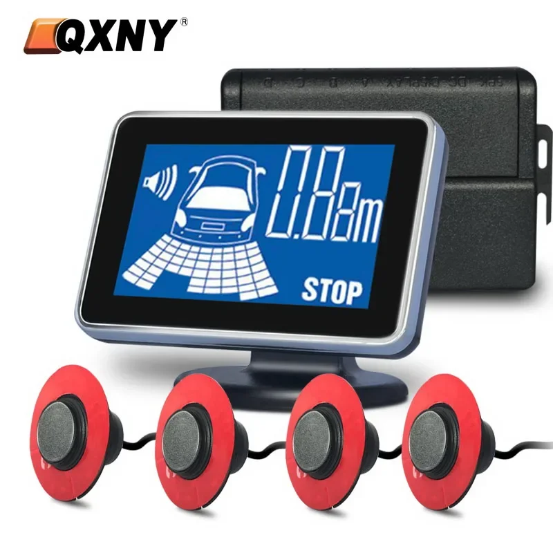 

Qxny 16mm Parking Sensor To Assist Bumper Distance System Radar Plane 4 Rear Backup Sensors Parktron for Bumper Adjustable Depth