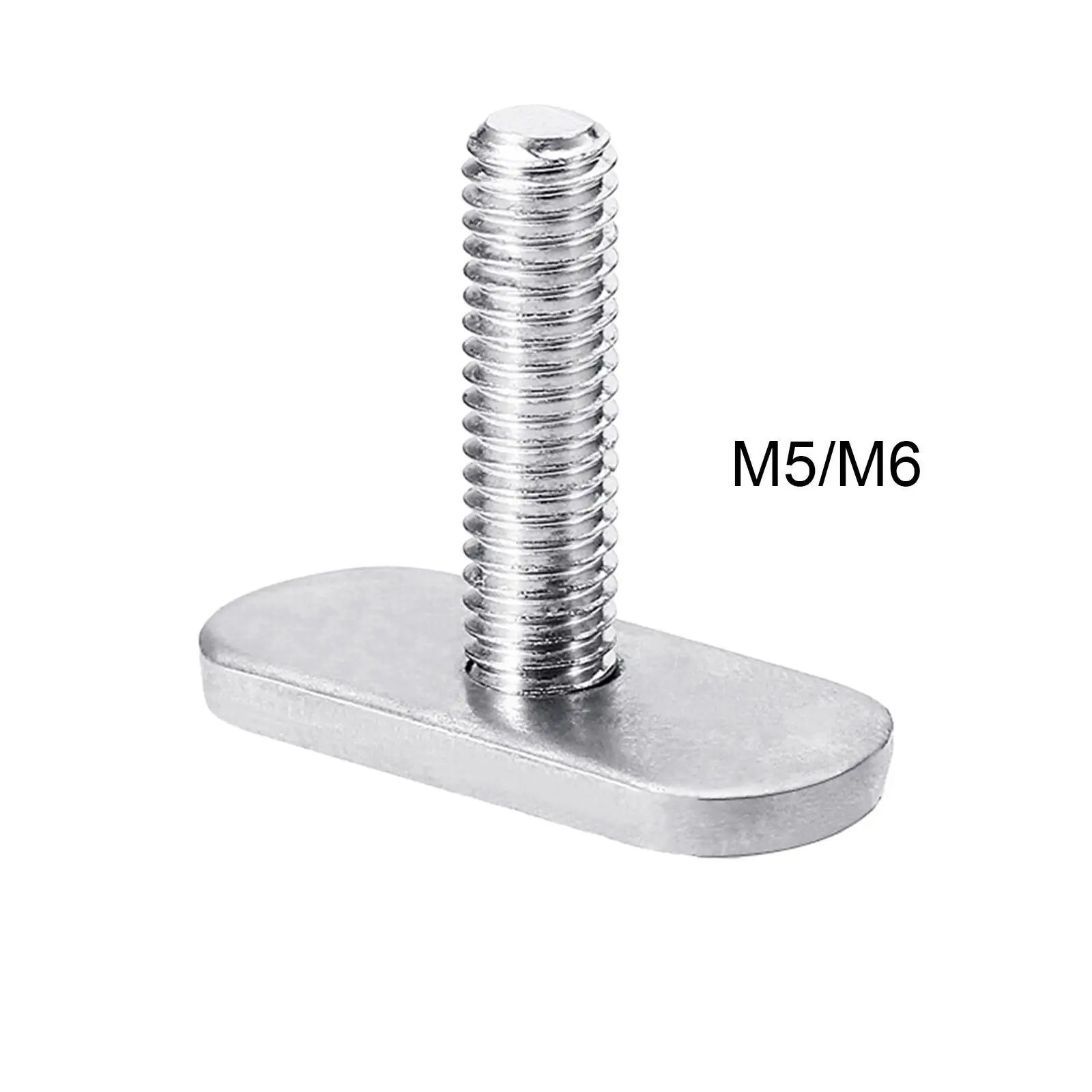 6xKayak Rail/Track Screw & Nut Sliding T Nut Thread Hammer Head Tool M5 5mm