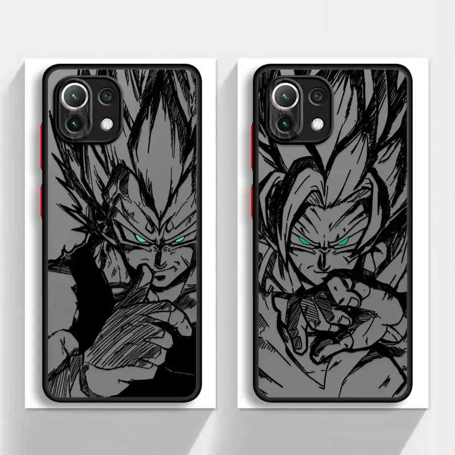 Dragon Ball Goku Vegeta funda de teléfono suave para Poco X3 Pro C40 X5 Pro F3 X3 NFC X4 Pro 5G C51 C50 M5s