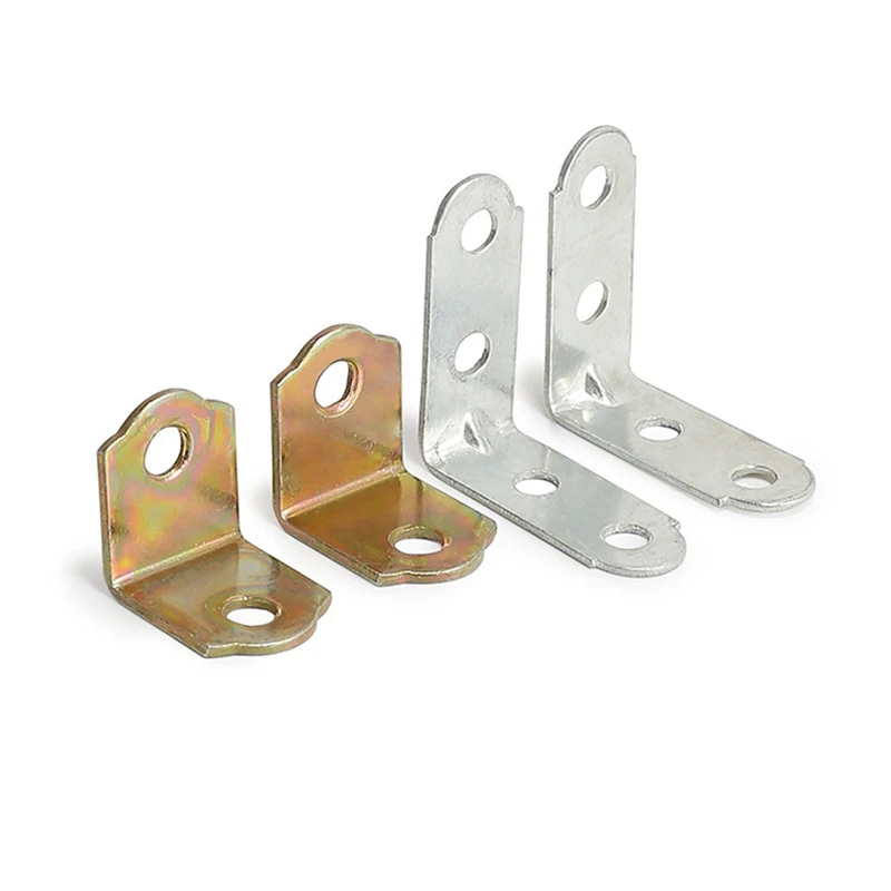 10pcs/20pcs 90 Degree Corner Code L-type Corner Code Connection Fixture Laminate Bracket Right Angle Connector Furniture Accesso