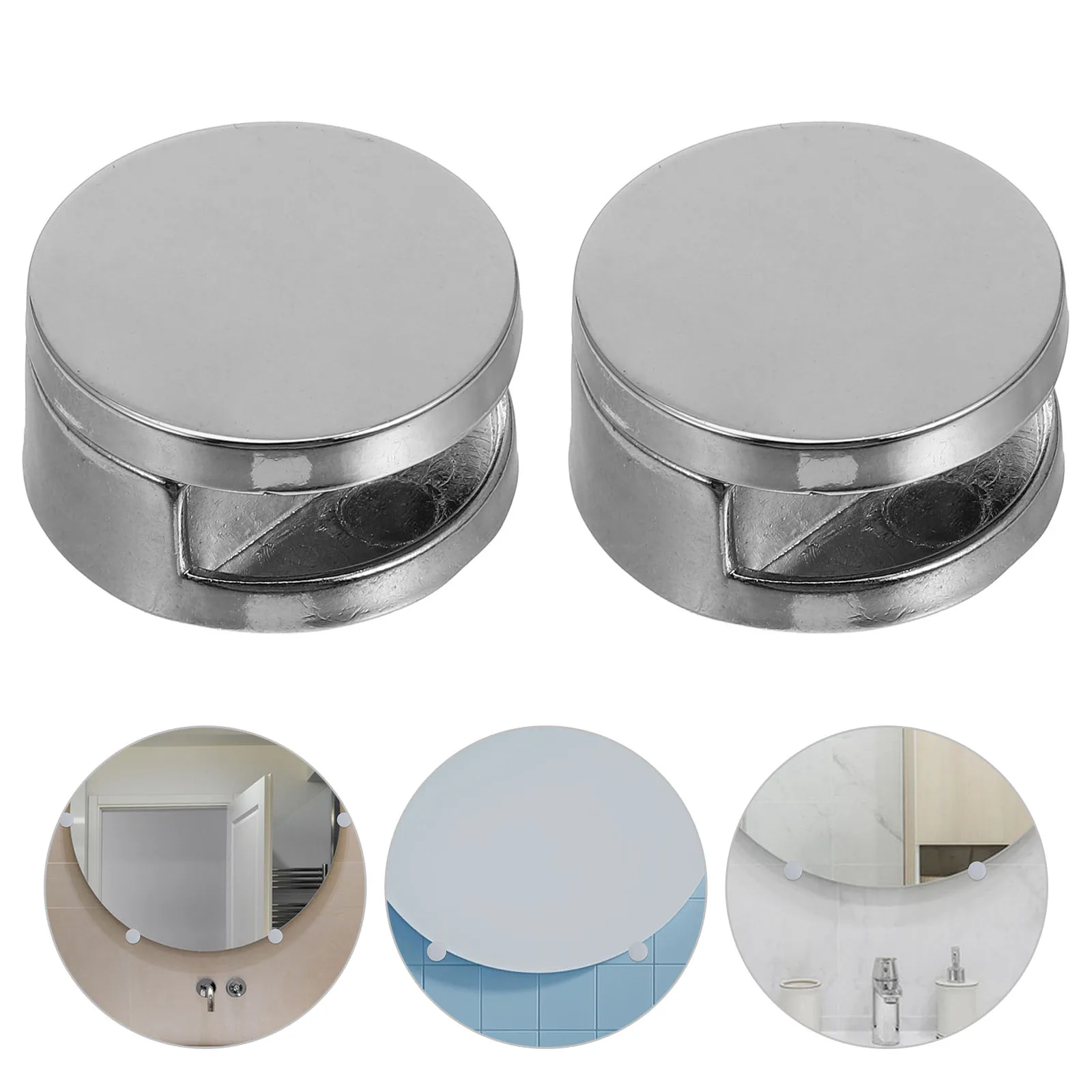 

10 шт. зеркальный зажим, аксессуары для оборудования, зажимы для настенного монтажа, держатель для стекла, ванная комната