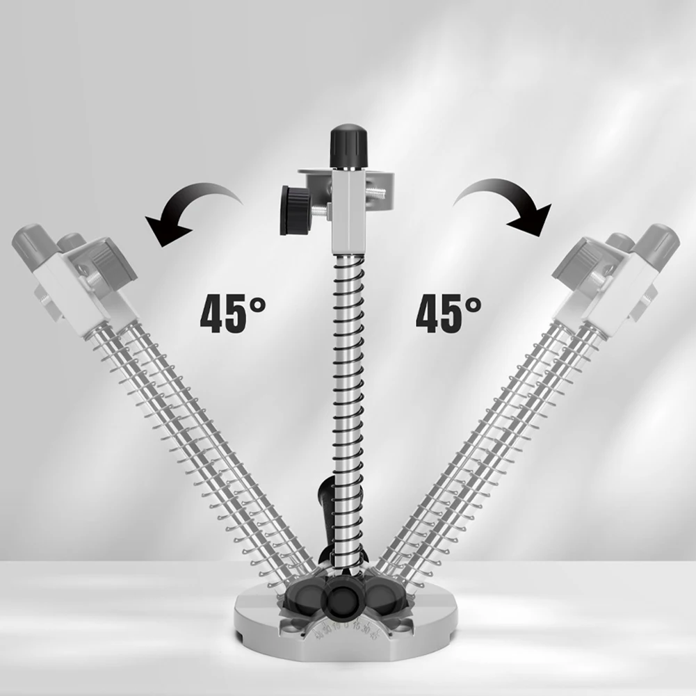 Sliver as Picture Angle Drill Stand Angle Adjustment Multi-angle Drilling Quick Setup Positioning And Drilling Home DIY