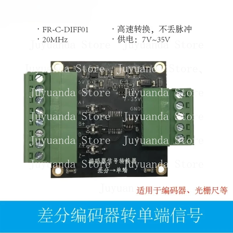 

Differential to Single-ended Converter AM26C32 for Encoder Linear Scale Servo Driver Signal Adapter Module