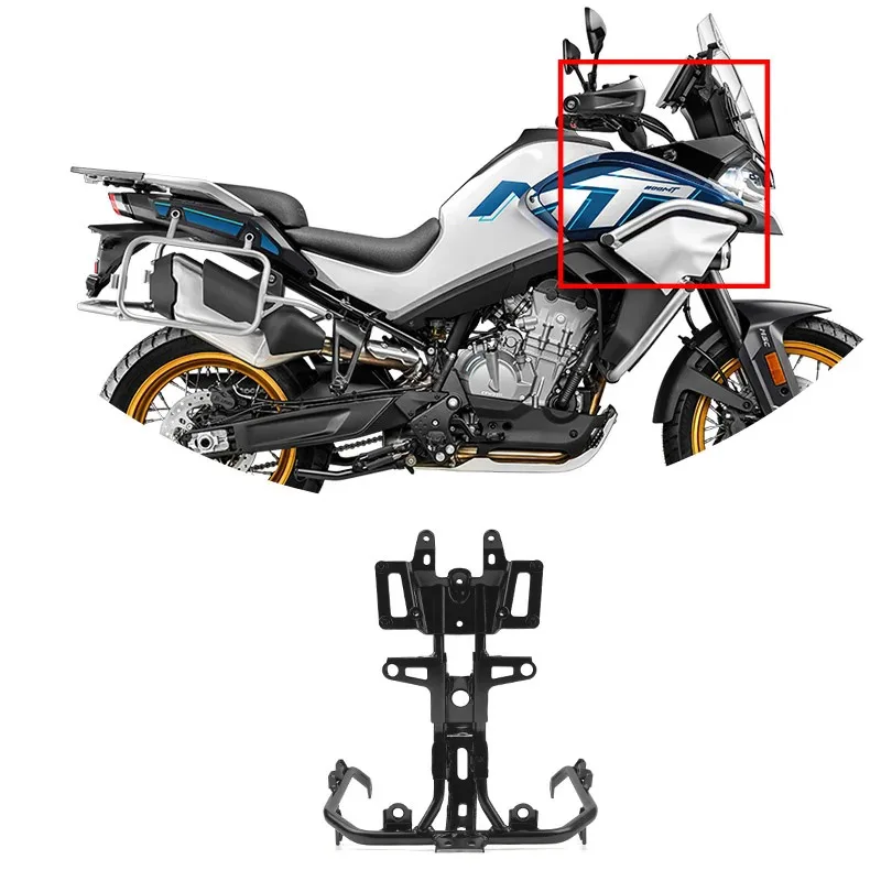 For CFMOTO 800MT Front Frame Assy Head Frame Moto Parts 800 MT MT800 CF800MT CF800-5 Welding Bracket Motorcycle Accessories