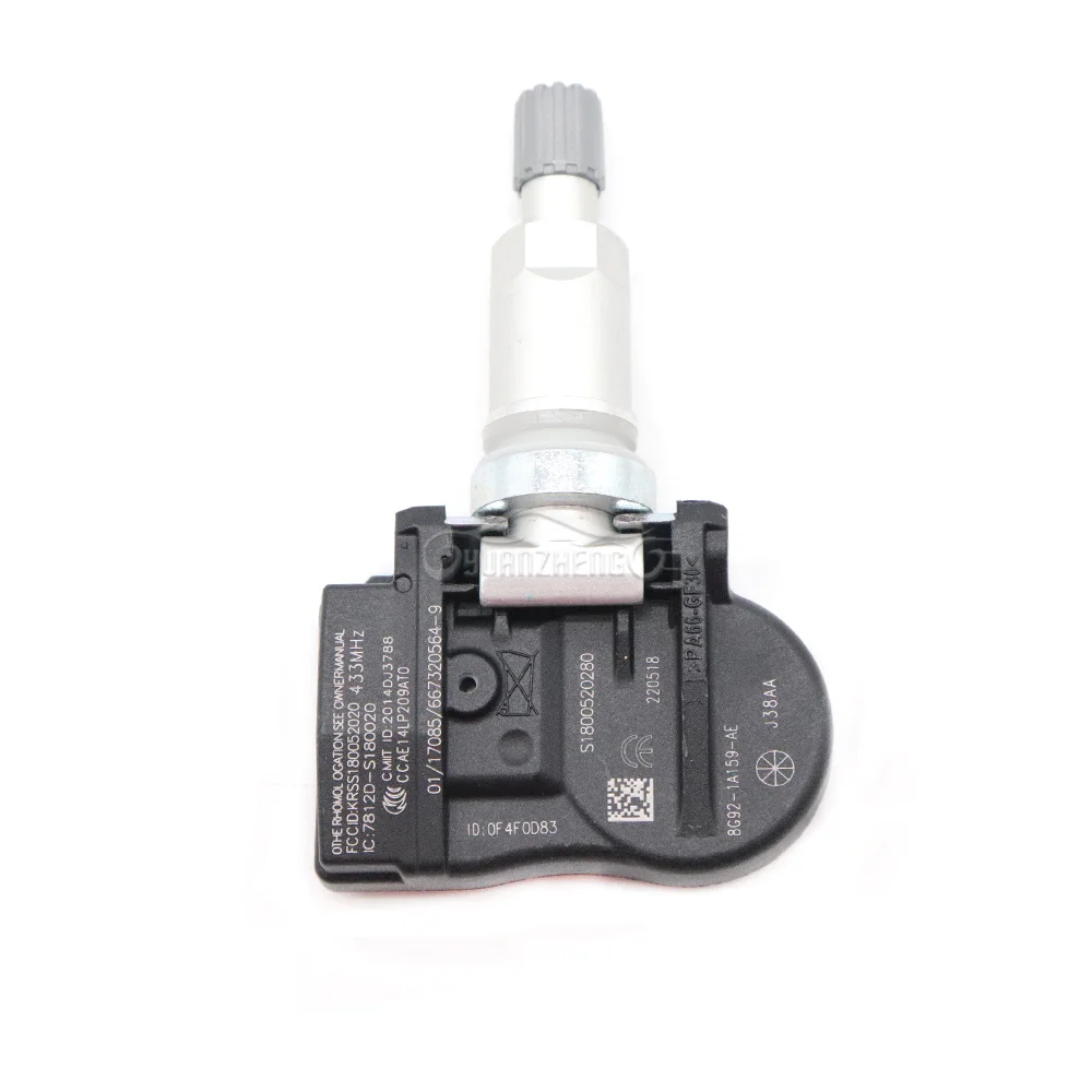 8G92-1A159-AE TPMS Tire Pressure Monitor Sensor For Ford S-Max Mondeo 2006-2015 433MHz 8G92-1A159-AC 8G92-1A159-AB