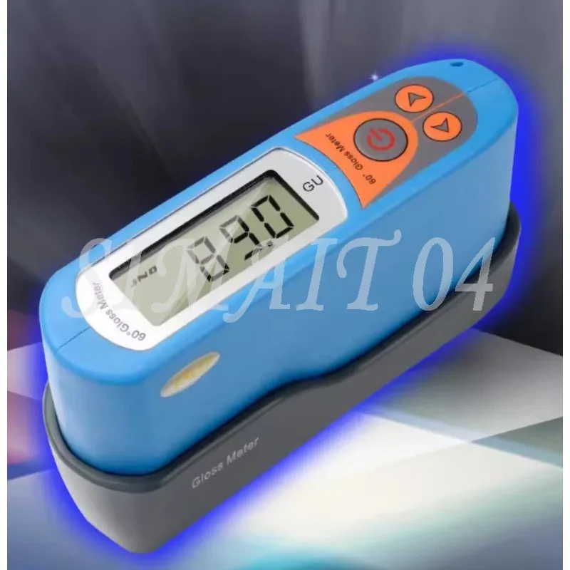 MS6 Gloss Meter 60 Degree Stone Granite Marble Glossmeter 0 To 199GU Range Artificial Store Surface Glossiness Brightness Tester