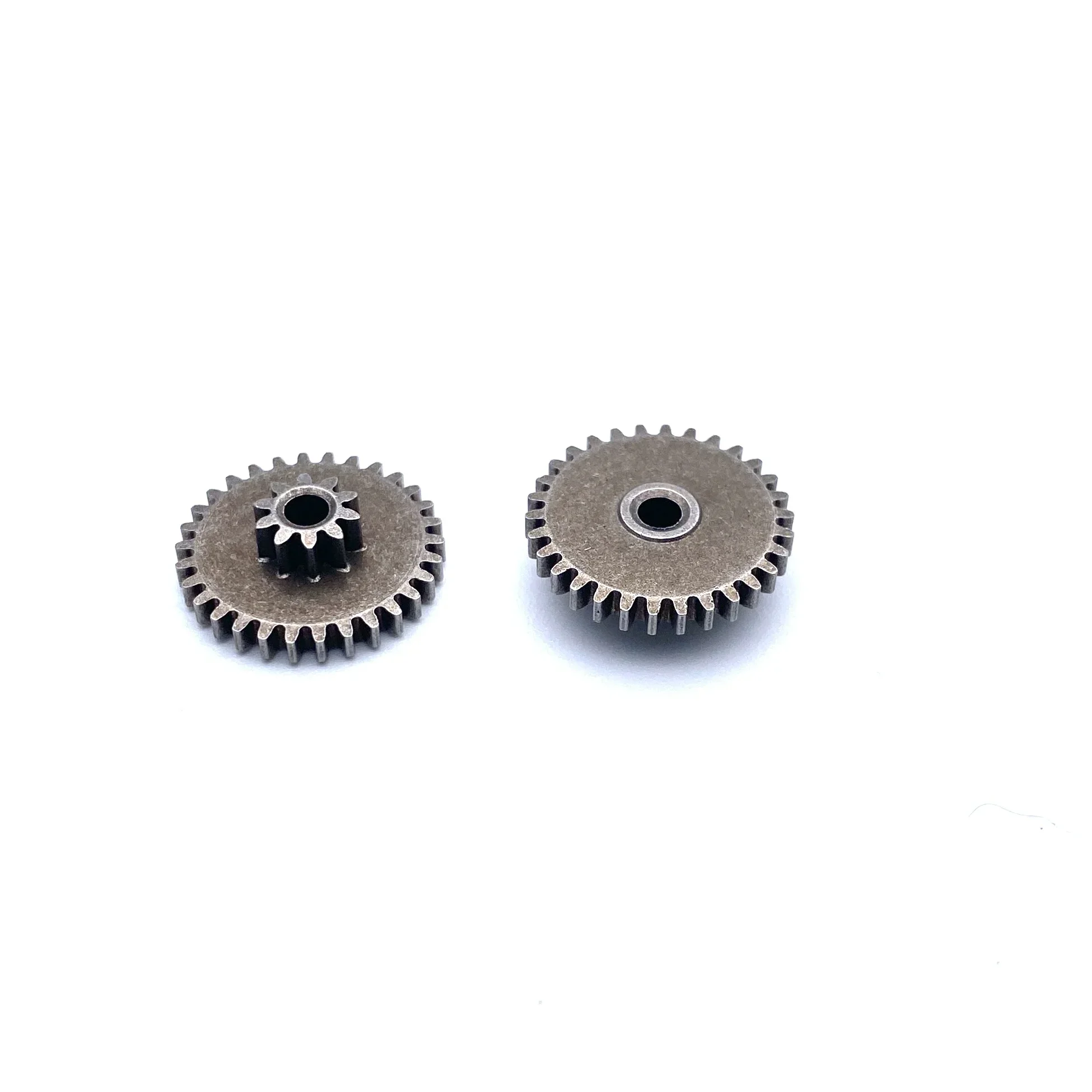 0.5m 10t 30t engrenagem de aço dupla 2.5mm modelo de motor diy roda dentada metel boas peças