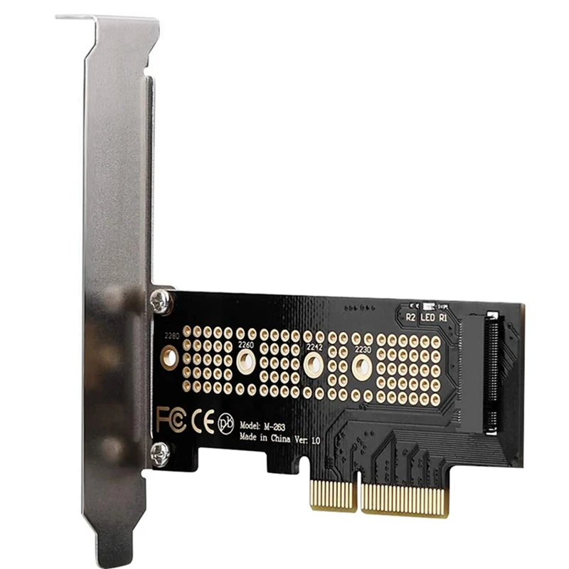 M2 To Pci-E 1X Expansion Card M.2 Hard Disk To SSD Card Reader For Nvme M2 Protocol For 2280 2260 2242 2230