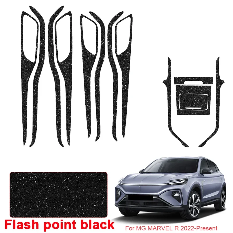 

Car Carbon Interior Sticker Auto Lifting Window Panel Decal Gear Inner Door Protective Film Accessory For MG MARVEL R 2022-2026