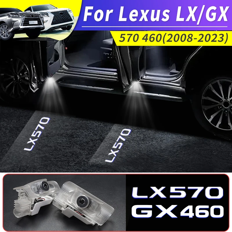 

Car Door Lighting Modification Suitable for Lexus LX570 GX460 2008-2022Led HD Environment Pedal Light Door Sill Light