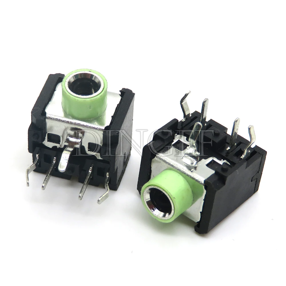 10PCS Headphone jack 3.5MM PJ Audio video female dual channel stereo jack Jack Socket Stereo Solder Panel Mount PJ-313 PJ-392 PJ