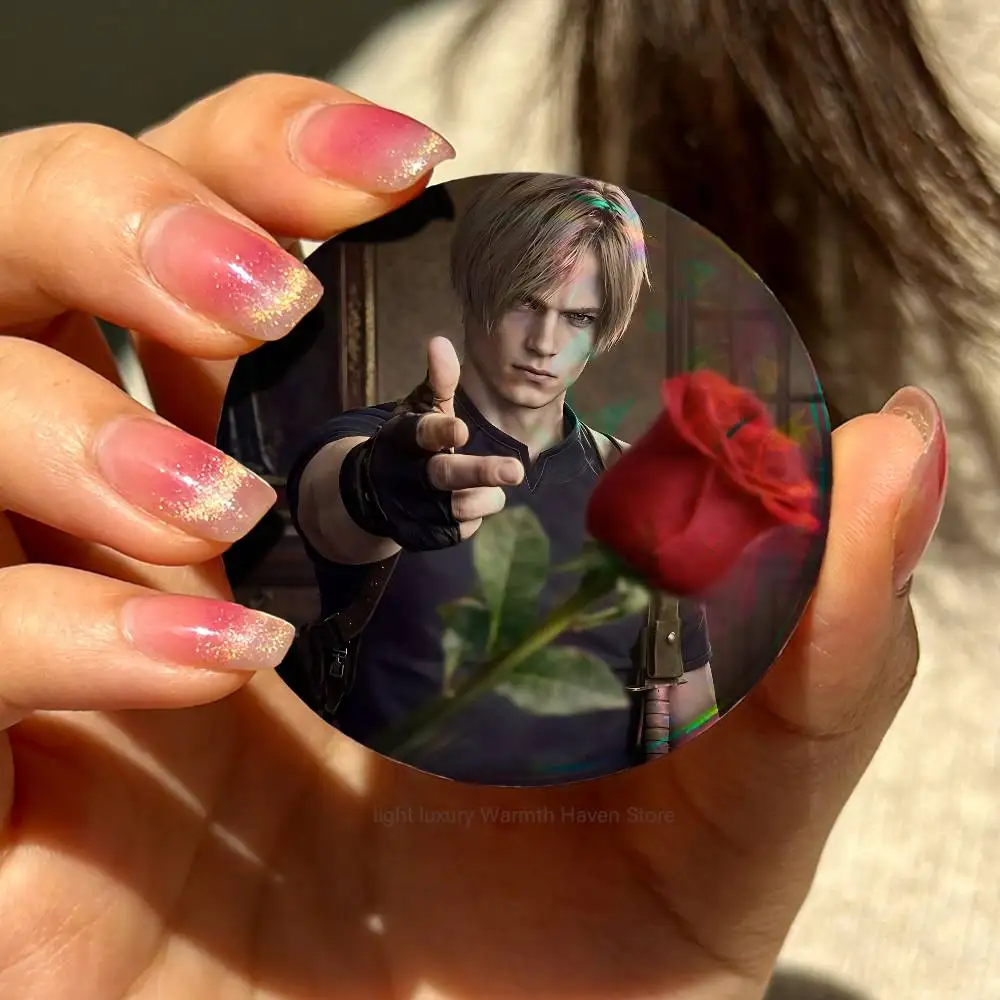 L-Leon Scott K-Kennedy 32mm 58mm 75mm 44mm 25mm Anime Badges Brooches DIY Pins Decorations Birthday