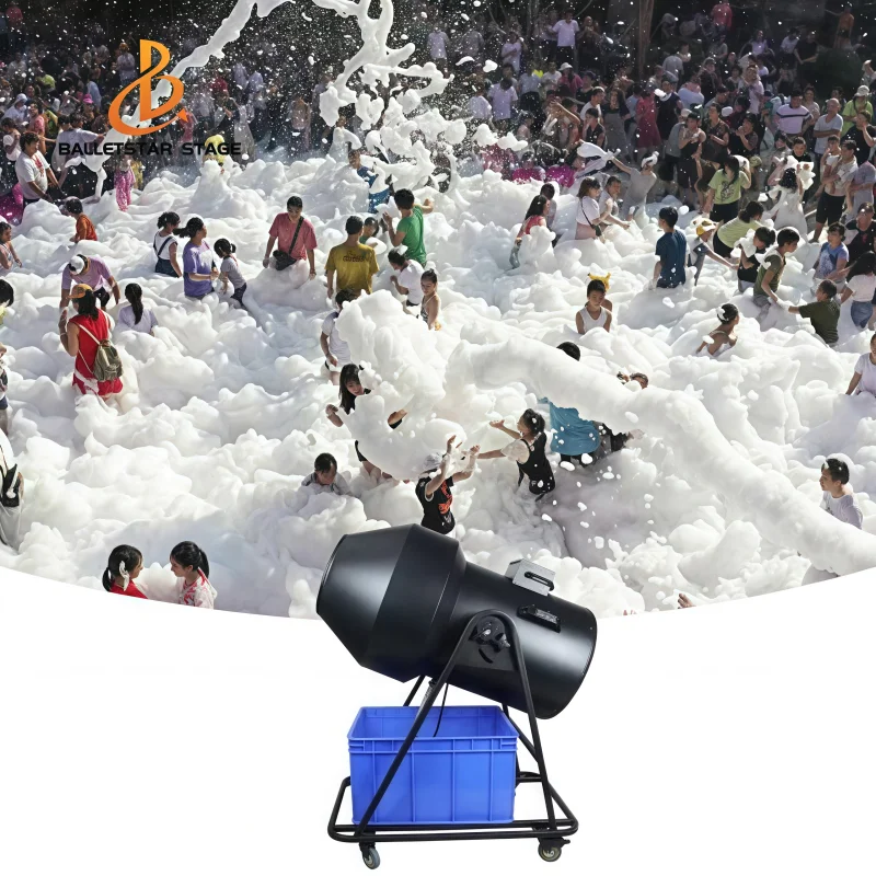 

3000W Jet Foam Snow Cannon Dry Ice Pool Party Foam Machine