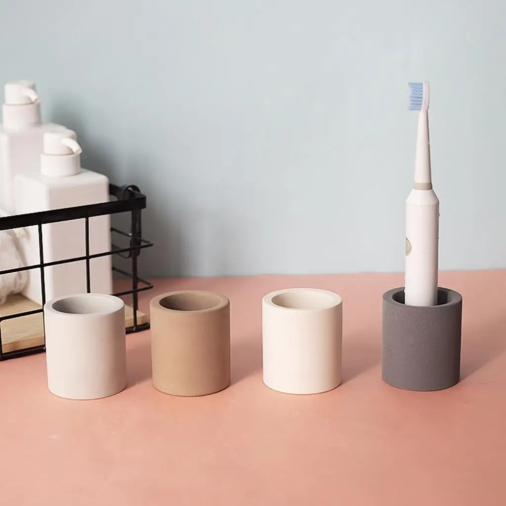 Tooth Brush Holder Diatomite Material Bathroom Shelf for Toothpaste Razors Electric Toothbrushes
