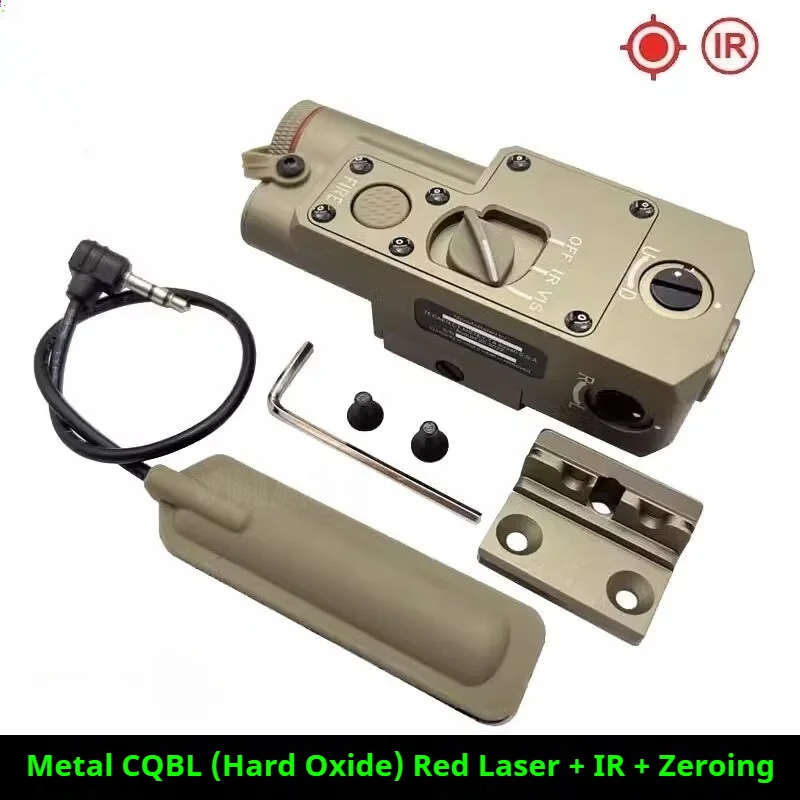 Element CQBL-1 Laser Pointer Metalen Laser Box Tactische Zaklamp High Power IR Verstelbare Zeroing Batterij Box