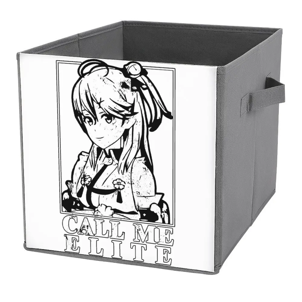 Storage Bins Sakura Elite Miko Hololive Organizer Division Graphic Folding Storage Box Super Soft Can Be Folded Storage of Socks