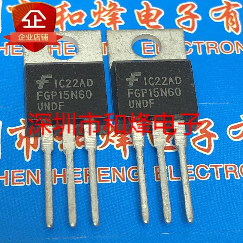 5 قطعة-10 قطعة FGP15N60UNDF إلى 220 600V 30A الأصلي على الأسهم