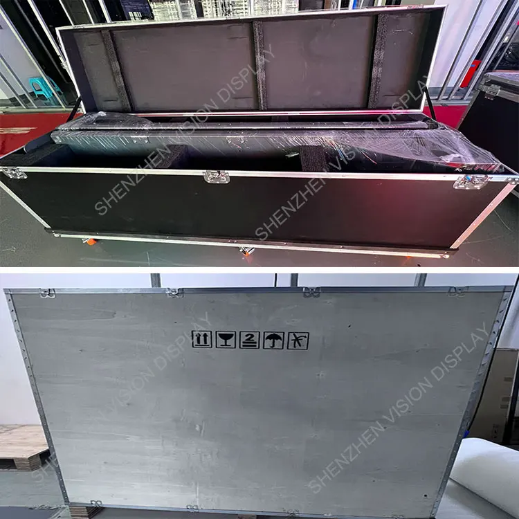 P2.5 LED عرض ملصق مرآة متحركة الدائمة الطابق داخلي Led ملصق شاشة الأعمال الرقمية الإعلان LED ملصق العرض #6