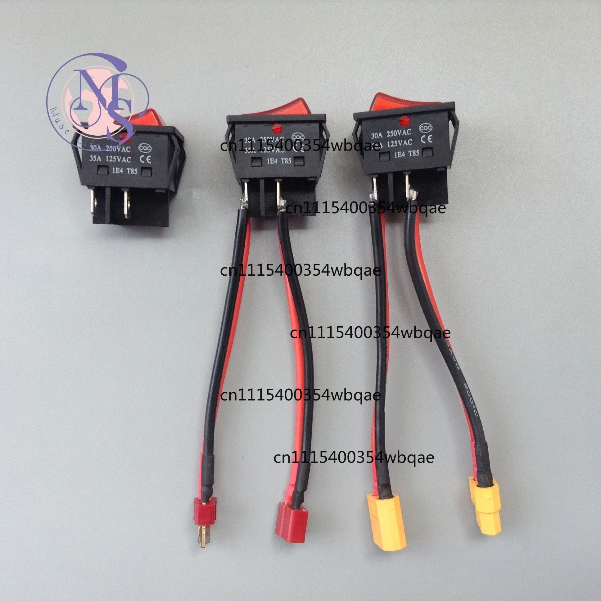 ZOCI-FOR-30A 12V 24V 4 Pin 2 Position Battery Main Switch For Bait Boat Net Pulling Boat Brushed Motor Spare Parts