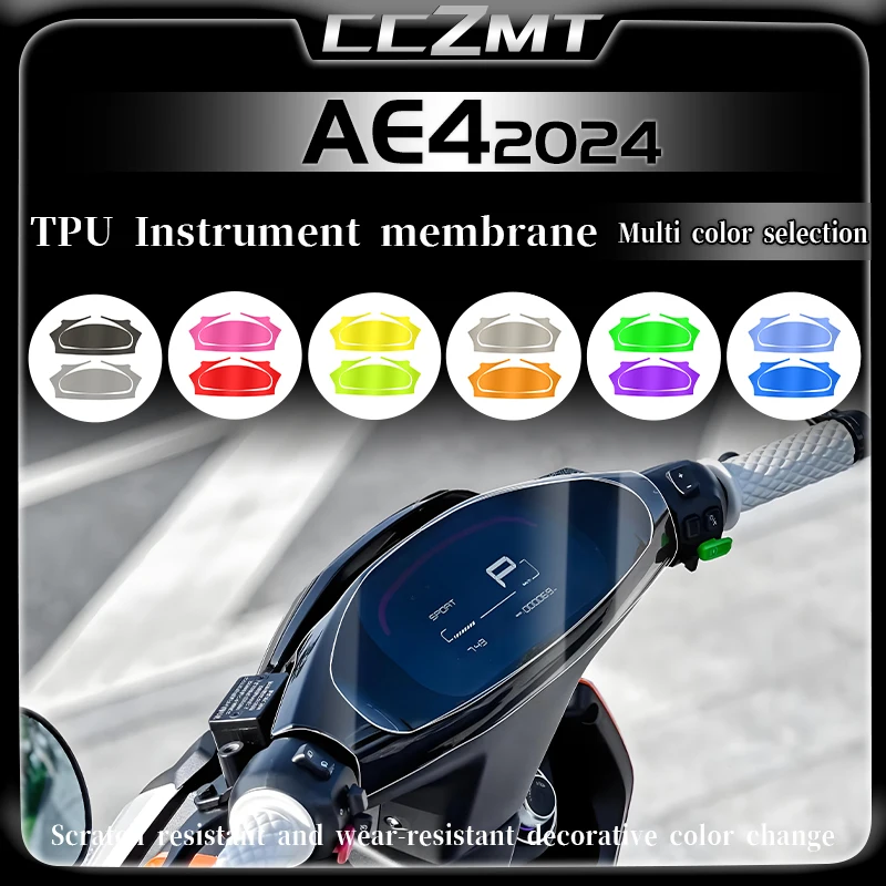 

For ZEEHO AE4 ae4 2024 Motorcycle Accessories Cluster Scratch Protection Film Screen Protector Instrument Dashboard Film