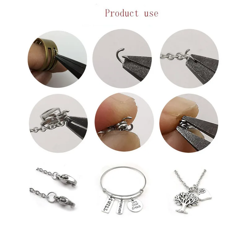 20-200Pcs Stainless Steel Open Jump Rings Single Loops Split Ring Connector For Bracelet Jewelry Making Findings DIY Accessories image 5