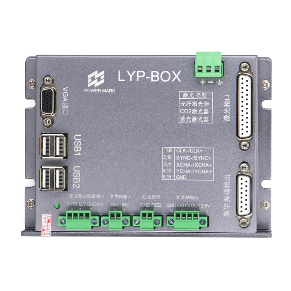 

Popular Hot sell WaveTopSign LYP-BOX Fiber / CO2 / UV Laser Control Card 12-24v for Fiber Laser Marking Machine