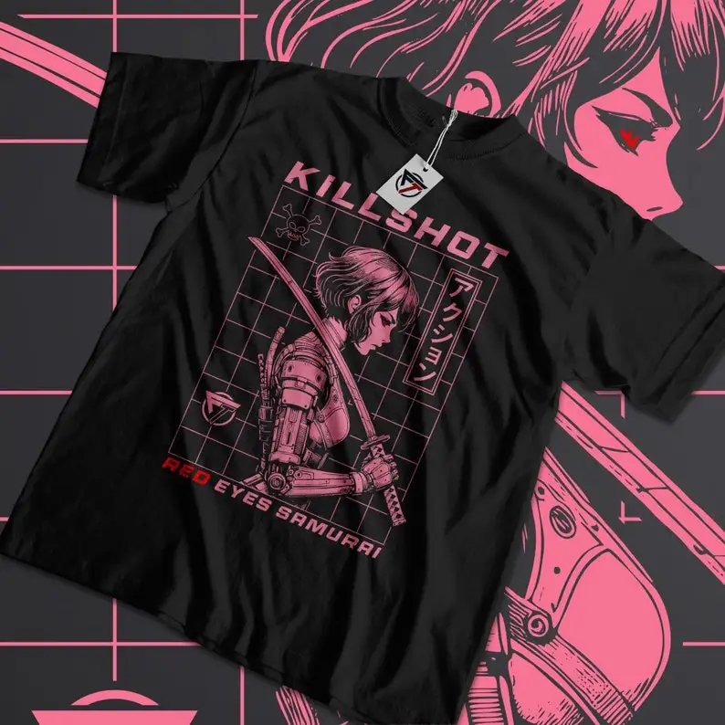 Killshot Shirt, Red Eyes Samura Special T-shirt Unisex, Anime Tee,