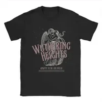 Wuthering Heights Gothic Retro Movie Literature Mixed Graphic Unisex2026 Vintage Casual Street Short Sleeve Tee Shirt