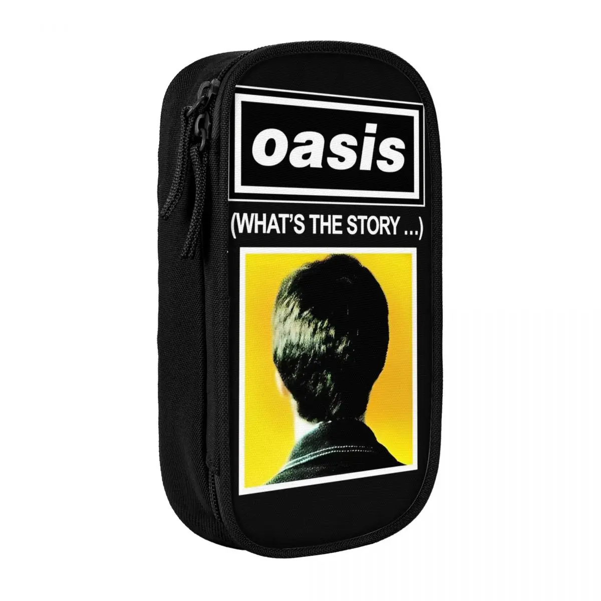 วงร็อคตลกกล่องดินสออัลบั้มเพลงบริทิช O-Oasis กล่องดินสอโรงเรียนมีซิปกล่องดินสอสำหรับเด็กผู้ชายเด็กผู้หญิง