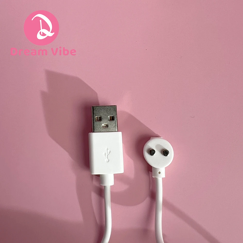 كابل USB 0.8 متر لعبة الجنس المغناطيسي القابلة لإعادة الشحن 1 قطعة شاحن هزاز للكبار مدلك المرأة ملحق إمدادات الطاقة #3
