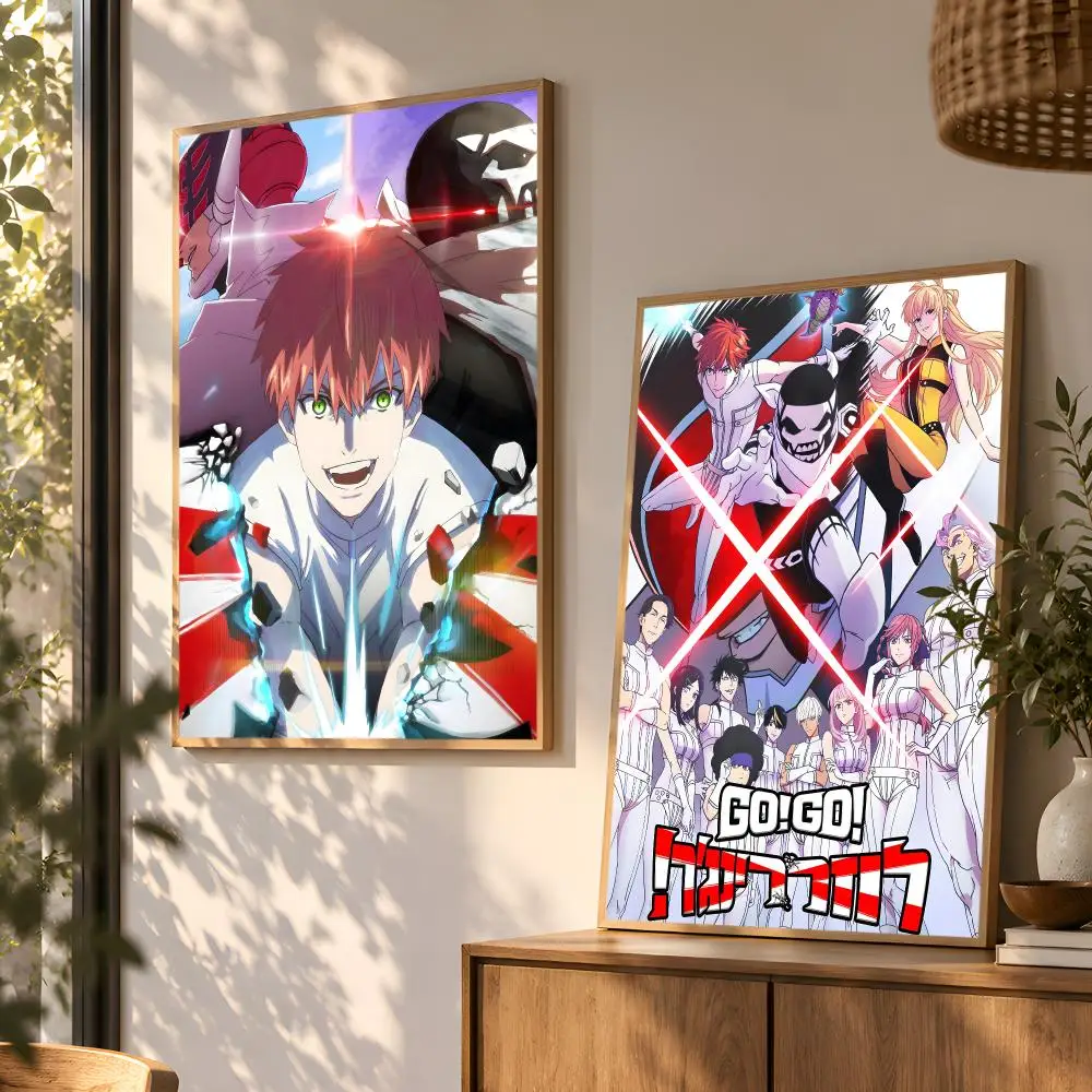 Anime Go! Go! L-Loser R-Ranger Poster Wall Art Home Decor Living Room Bedroom Office Dorm Apartment Gift