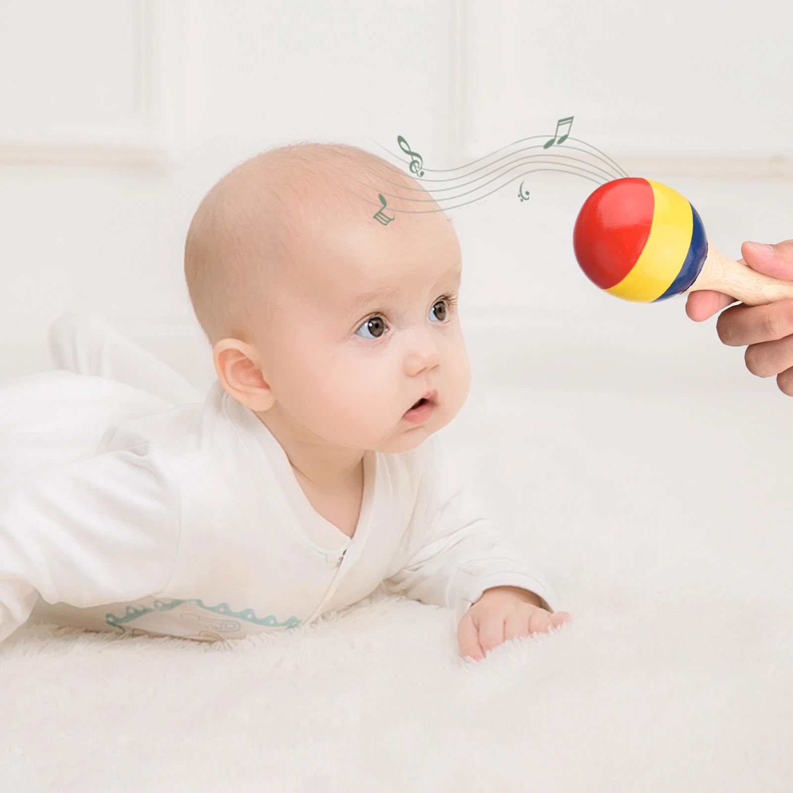 13 pçs crianças instrumentos musicais brinquedos com saco de transporte instrumentos de percussão de madeira colorida educação precoce presentes para crianças