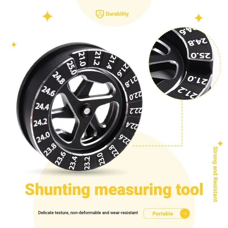 Линейка регулировки оси для 1/10 RC инструмент для ремонта автомобиля- RC круговой измеритель хода измерительная линейка набор регулировки