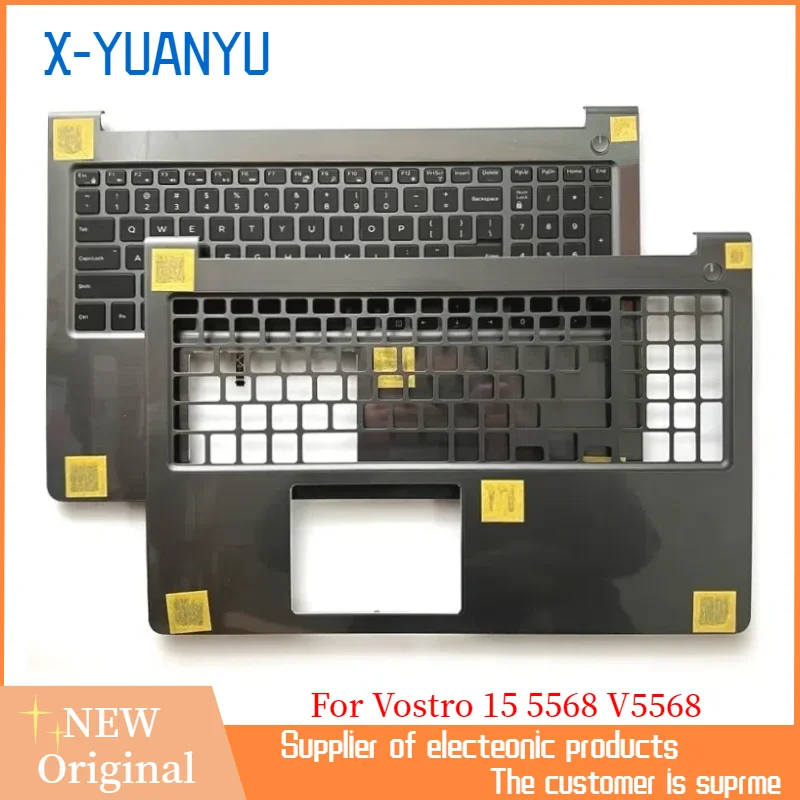 New For Dell Vostro 15 5000 5568 V5568 palmrest US keyboard Upper cover 0HJP49 HJP49,Backlight