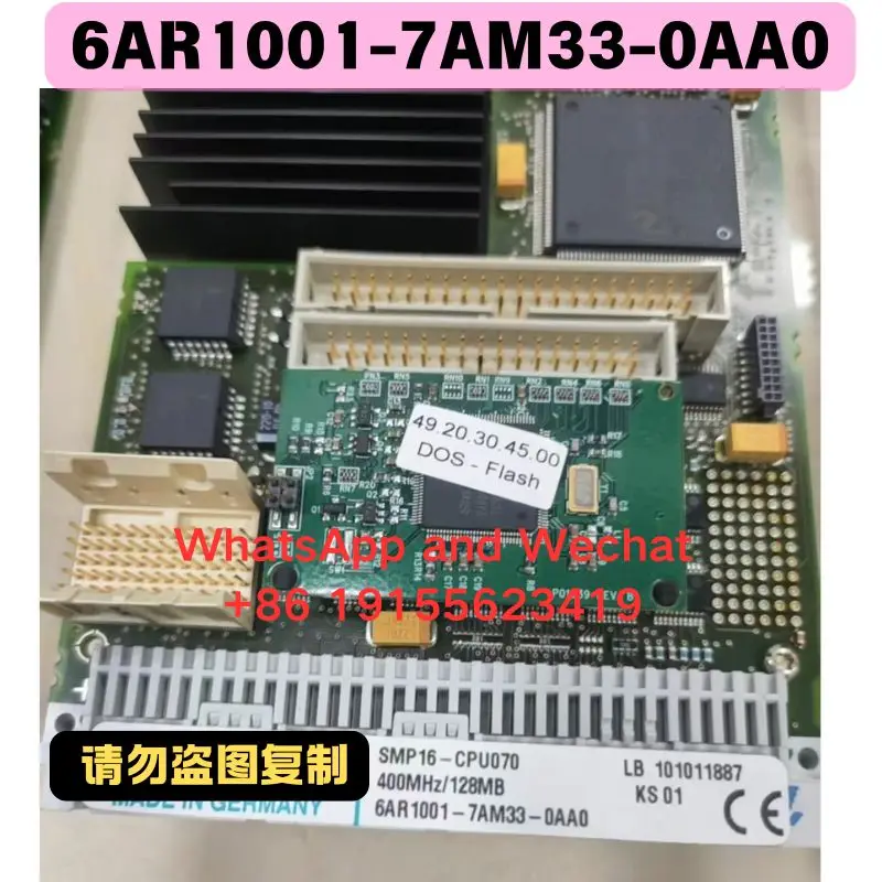 

Б/у плата управления 6AR1001-7AM33-0AA0 SMP16-CPU070, функциональный тест пройден.