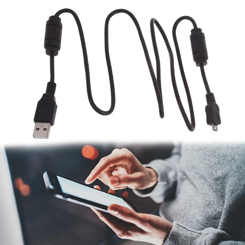 Versatile Resistant Data Cable Noise Frees Data Transfer Cable for Mobile Devices Gaming Consoles Dropship