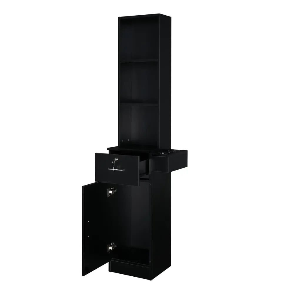 Station de Salon de coiffure, armoire de rangement pour barbier, Table de Spa de beauté
