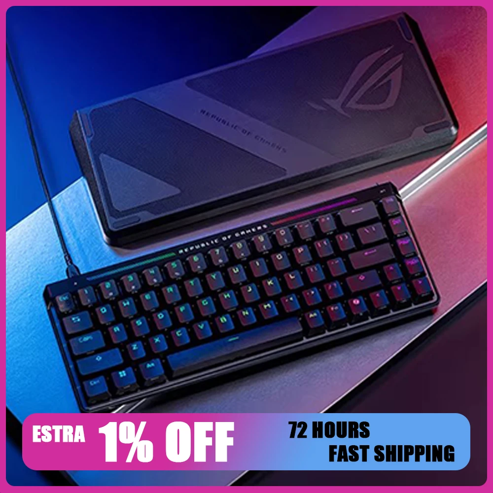 

ROG Falchion ACE HFX Magnetic Keyboard 8Khz RT Toggle Low Delay RGB Gaming Mechanical Keyboard Gasket Hot Swap Pc Accessories