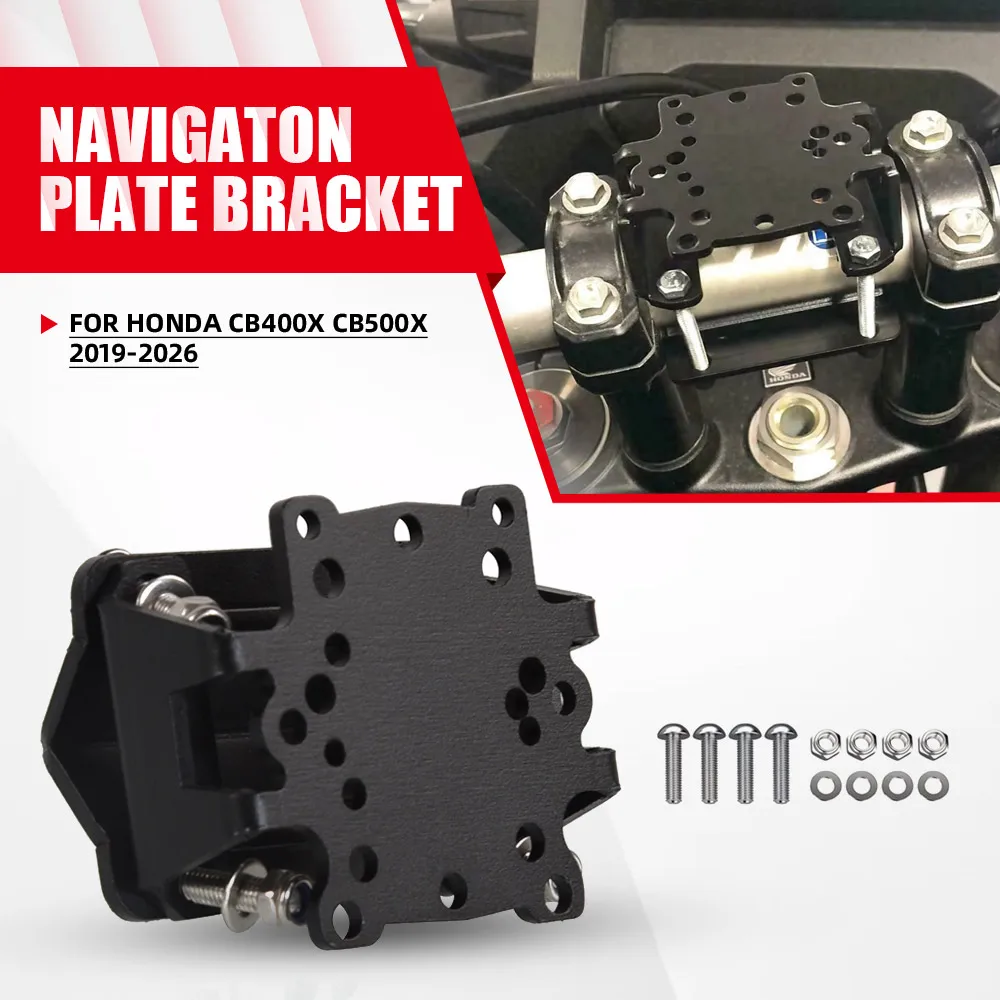 For Honda CB400X CB500X 2019-2020-2021-2022-2023-2024-2025-2026 Mobile Phone Navigation Bracket GPS Smartphone Stand Holder