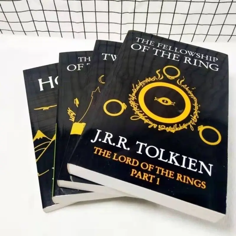 

4Books/Set The Fellowship Of The Ring The Hobbit Stories And Interests Extracurricular Reading Foreign Classic Books Film Novels