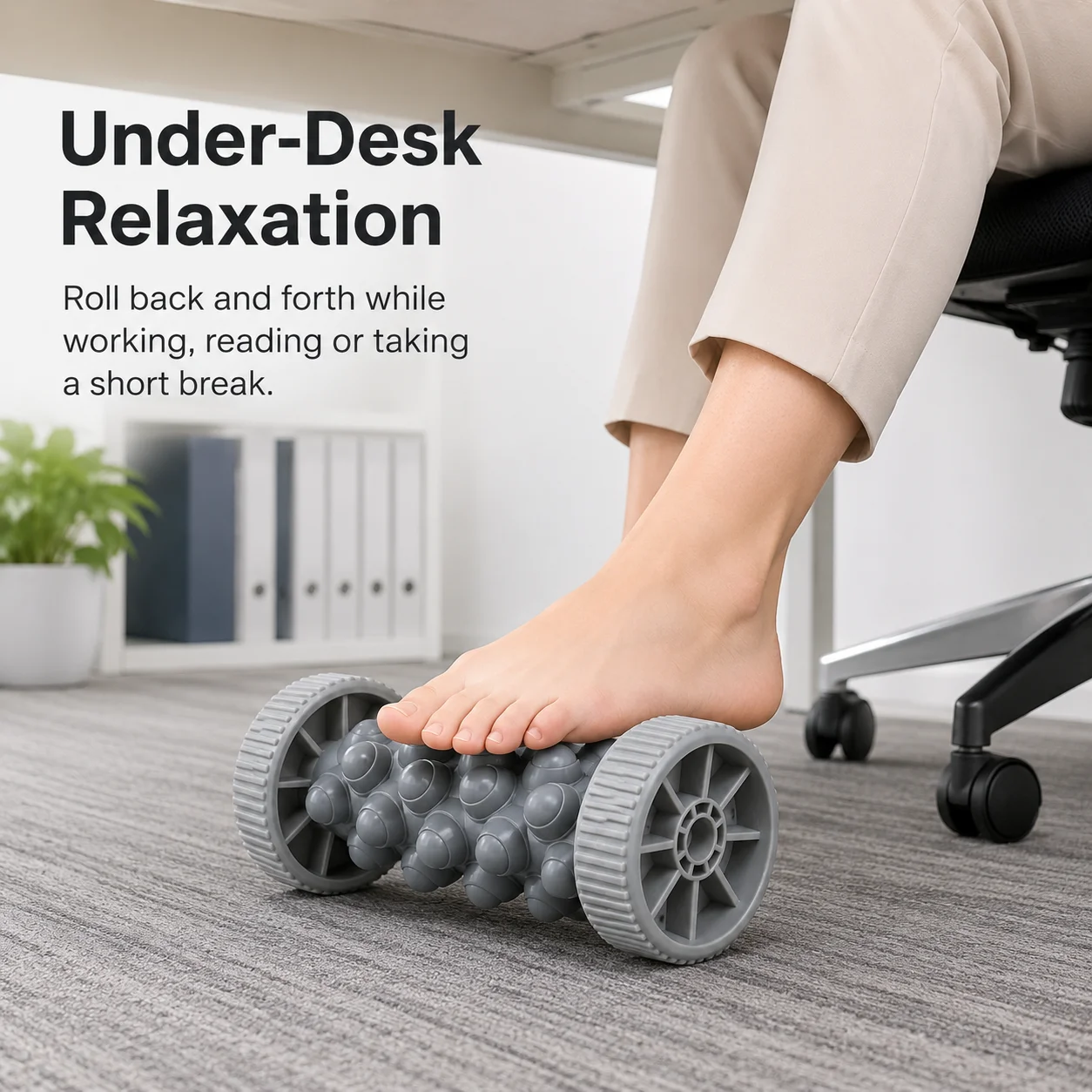 Массажный ролик для ног с рель – обзор и цена Reflexology Foot Roller