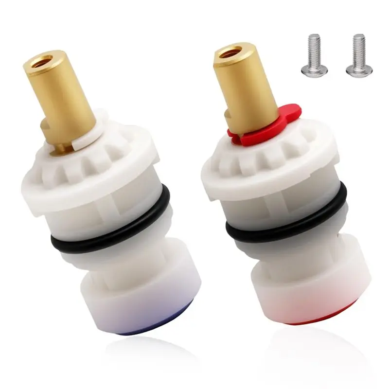 

Картридж для смесителя Pfister серии 48/143/149, 1/4-оборотный, для холодной и горячей воды, модель AT51-1Pair Stem Disc. Замена: 9608020, 9608060