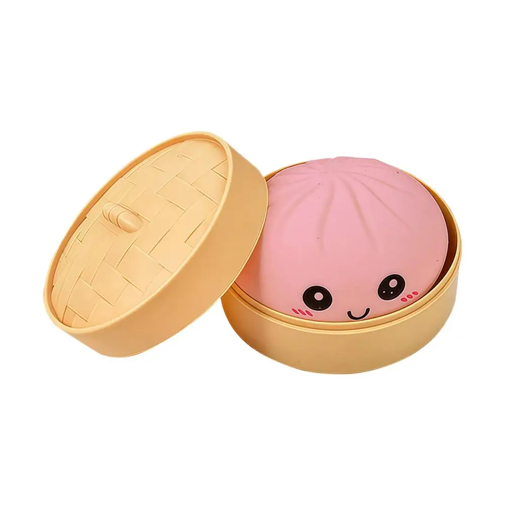 Simulatie Dumpling Knijpspeelgoed Squishy Kleurrijke Glitter Anti Stress Stress verlichten voor kinderen Volwassenen Stressverlichtend speelgoed