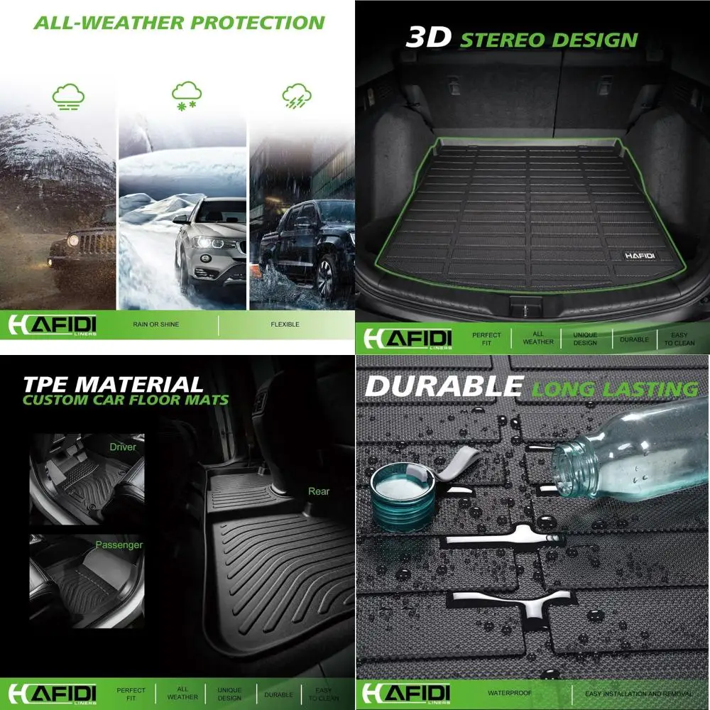 

Всепогодные автомобильные коврики и грузовые вкладыши для Chevrolet Chevy Bolt EUV 2022 2023 2024 (не EV) Полный комплект аксессуаров на заказ -