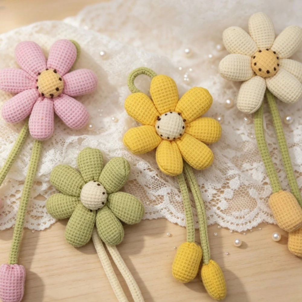Fabric Three-dimensional Double Flower Brooch Five-petal Flower Pin Handcrafted Clothing and Bag DIY Decoration